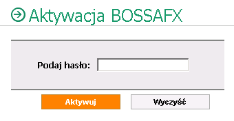 aktywacja bossaFX
